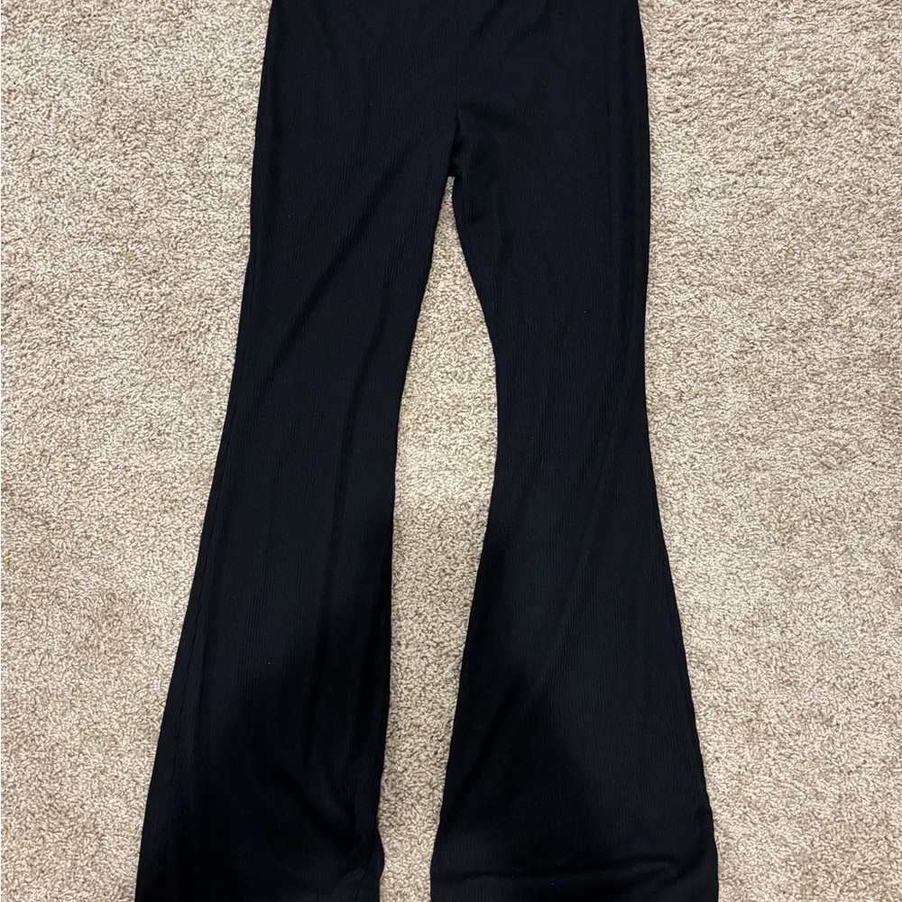 Black Flared Pants